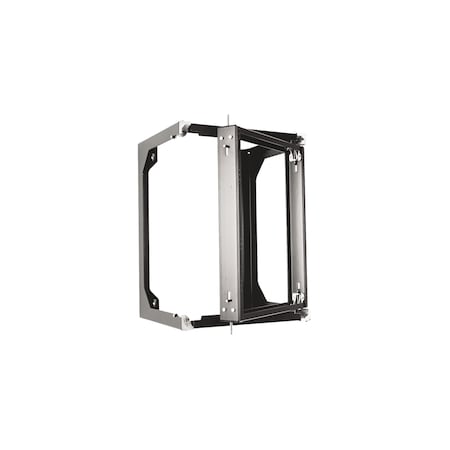 Chatsworth Products Cpi STD SWING GATE WALL MOUNT RACK, 19"W X 38.5"H X 18"D, ALLUMINUM 11791-718